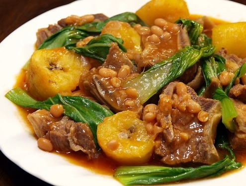 Ragout de boeuf à la banane